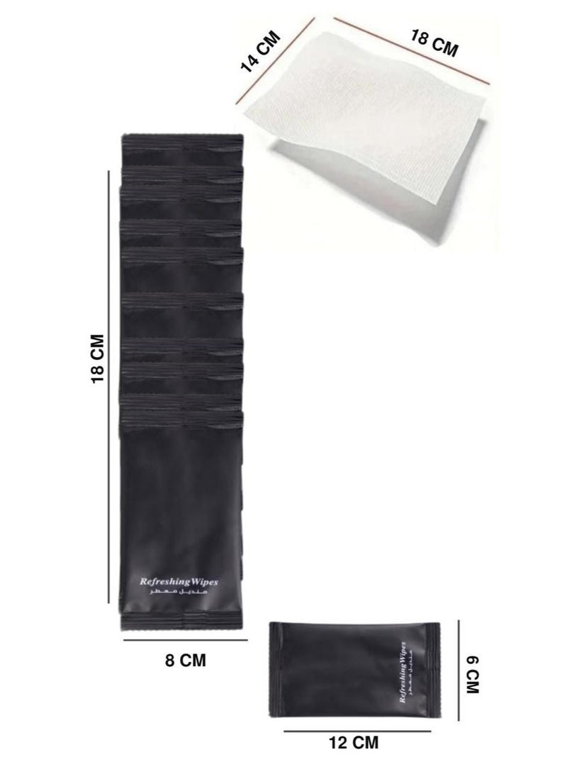 لاباز مناديل معطرة مناسبة للاستخدام اليومي,10 مناديل مبللة,لون عشوائي - Image 5